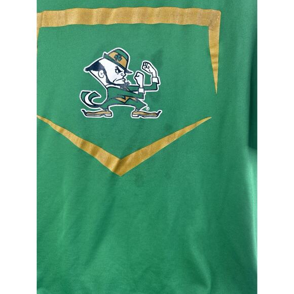 Notre Dame Fighting Irish Under Armour Batting Practice Jersey Large Green6 - Picture 4 of 8